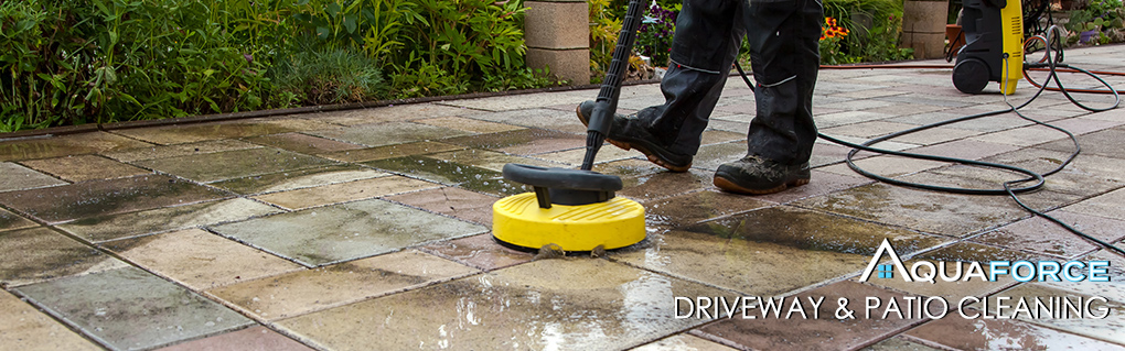 Patio and Driveway cleaning New Forest from Aquaforce